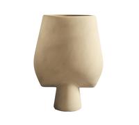Vaso Sfera Quadrato Hexa Sabbia