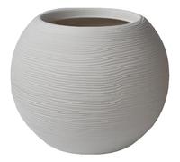 Vaso Shabby Sfera 50 cm Bianco Perla