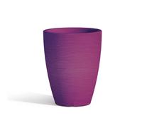 VASO VASI RESINA MODERNO TONDO MADE IN ITALY COLORE Ø30 CM H38 PIANTE FIORIERA