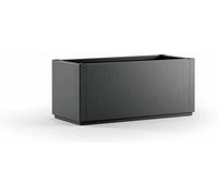 Vaso Starwax 80 cm Rettangolare - Fioriera Ethica Grafite Stefanplast
