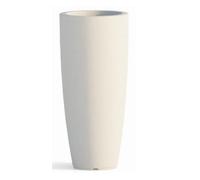 VASO STILO TONDO TOP BIANCO 40 CM H 90 PER PIANTE
