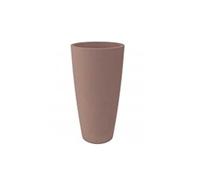 Vaso STYLE Moderno CIPRIA Altezza 85 DIAMETRI 38, diametro base 25, misure cachepot d32 h 23,5 ad Uso Interno ed Esterno con Cachepot Rimovibile per Pulizia