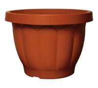 Vaso Terra Rotondo per Piante Giardino Fioriera Esterni in Plastica Ø 20-80 cm