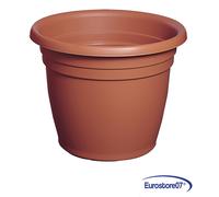 VASO TONDO ø 65 x h.47 Lt. 80 In polipropilene. Senza sottovaso.