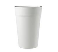 VASO TONDO COLORE BIANCO Ø 38 CM H 65 CM MOD. STEM
