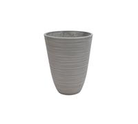 Vaso tondo da esterno giardino in fibra di argilla Ø29x36 cm Primula