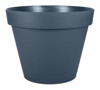 Vaso Tondo EDA Toscane Blu Jeans Ø48cm 43L Resistente UV e Invernale