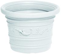 VASO TONDO FESTONATO PRESTIGE Col. Bianco Ø cm. 35