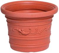 VASO IN PLASTICA FESTONATO D 45XH35 CM PRESTIGE