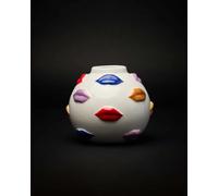 VASO TONDO IN CERAMICA DESIGN BOCCA 12 CM