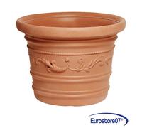 VASO TONDO 'PRESTIGE' ø 60 x h.45 - lt.65 In resina Senza sottovaso.