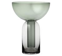 Vaso TORUS H19 Nero/Foresta