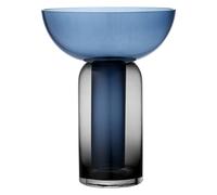 Vaso TORUS H33 Nero/ Blu Marino