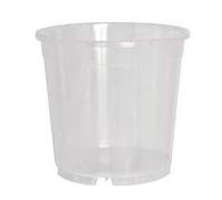 VASO TRASPARENTE IN PLASTICA IDEALE PER LE ORCHIDEE DIAMETRO CONFEZIONE DA 3 PEZZI (17 Centimetri, 16 Centimetri)