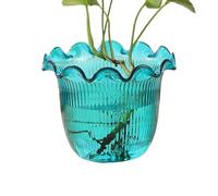 Vaso trasparente per fiori - Vaso decorativo, idroponico per fiori secchi centro tavola per matrimoni balcone tavolo da pranzo hotel