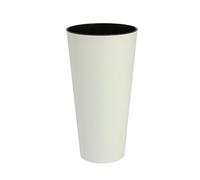 Vaso TUBUS SLIM 20x20x38,1cm colore bianco