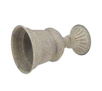 Vaso Urna Vintage in Ferro per Fiori Secchi e Freschi | Decorazione in Stile Greco e Rustico, per Ingresso e Studio, Uso Versatile senza Manutenzione