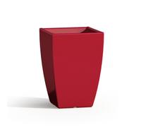TEKCNOPLAST PRISMA SQUARE ROSSO -cm 33x33 - H 50 cm..