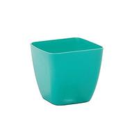 VASO VERVE QUADRO CM 15 COLORE VERDE ACQUA