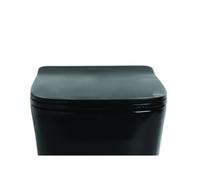 Vaso Wc Bagno Serie A16 Mini Sospeso in Ceramica con Tavoletta - 3 colori dispo.