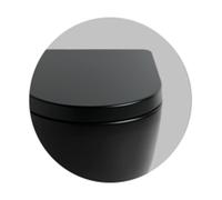 Vaso Wc Bagno Terra Filo Muro Senza Brida traslato File 2.0 in Diversi Colori