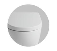 Vaso Wc Bagno Terra Filo Muro Senza Brida traslato File 2.0 in Diversi Colori