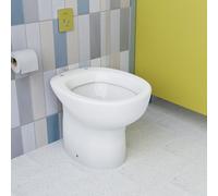 Vaso WC INFANZIA baby sanitari bagno wc ceramica bambini scarico pavimento
