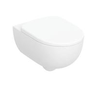 Geberit Selnova Premium vaso wc con copriwater a discesa lenta sospeso senza brida bianco lucida 502.793.00.1