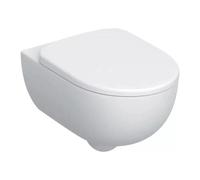 Geberit Selnova Premium vaso wc con copriwater a discesa lenta sospeso senza brida bianco lucida 502.793.00.1