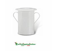 Giganplast Vaso da Notte di Comodo 8750 con Coperchio E Manici Trasporto.