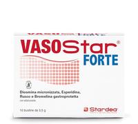 Vasostar® Forte Stardea 10 Bustine | Bioflavonoidi Contro Pesantezza E Gonfiore Delle Gambe - Per Insufficienza Venosa E Plesso Emorroidario