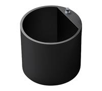 Vasque sur Pied avec Bonde à Commande Instantanée, Lavabo Utilitaire en Acier Inoxydable, Pour Buanderie, Balcon, Bureau, Hôtel