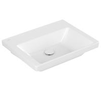 Vasque Villeroy & Boch Subway 3.0, rectangulaire, sans percement pour la robinetterie, sans trop-plein, 600x470mm, 4A7063R1, 4A7063R1, Colorazione: Bianco CeramicaPlus