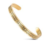 VASSAGO Ayatul Kursi Bracciale per donne e uomini musulmano Corano Allah braccialetti apribili con calligrafia araba braccialetto islamico islamico gioielli regali