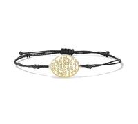 VASSAGO Bracciale Ayatul Kursi per uomo e donna regolabile intrecciato con versetto coranico islamico bracciale protettivo musulmano gioiello religioso per l'Eid e il Ramadan