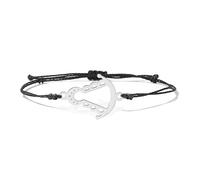 VASSAGO Bracciale della Vergine Maria per donna Bracciale Virgen de Guadalupe in acciaio inossidabile fatto a mano con corda intrecciata Regalo religioso cristiano per cresima (corda argento-nera 2)