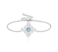 VASSAGO Braccialetto con nodo di streghe in acciaio inossidabile braccialetto con nodo magico a strati bracciale con ciondoli celtici da donna wiccan simbolo gioielli