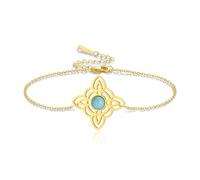 VASSAGO Braccialetto con nodo di streghe in acciaio inossidabile braccialetto con nodo magico a strati bracciale con ciondoli celtici da donna wiccan simbolo gioielli