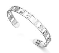 VASSAGO Braccialetto con Simbolo di Adinkra Africano per donne e Uomini Regolabile Africa Adinkra Braccialetto Gye Nyame Duafe Minimalista boh mien Tribale Etnico Regalo