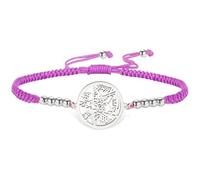 VASSAGO Braccialetto Con Tetragramma E Pentagramma Nome Sacro Ebraico Di Dio Yhvh Protezione Stregoneria Amuleto Pagano Gioiello Bracciale Regolabile Con Cordino Intrecciato Per Donna E Uomo