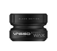 Vasso Black Edition Fiber Wax 150ml, Nero