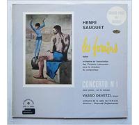 Vasso Devetzi, Guennadi Rojdestvenski, Orchestre De L'Association Des Concerts Lamoureux, Orchestre De La Radio De L'U.R.S.S. - Henri Sauguet: Les Forains, Ballet, Concerto No 1 Pour Piano, En La Mineur [LP]