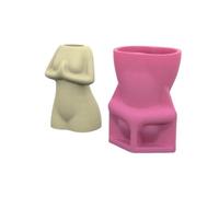 VASSO FLOORE SILICONE MOLDA MODO CORPO UMANO FASE ORNINE FLESSIBILE MAPPOLE DEL PAVOLA FOCOROLO ADATTATO PER ASSEGGIARE MAPPATURA RIUSIBILE