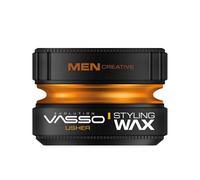 Vasso Pro-Aqua Usher Hair Styling cera gel a base d'acqua, arancione, 150 ml