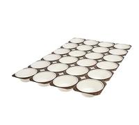 Vassoi 24 Pirottini 50 Gr. 33,6X50,4 Cm Carta - 100 Unità