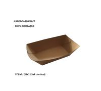 VASSOI CESTINI IN CARTONCINO PER ALIMENTI , BARCHETTE 100% BIO per CIBI e FRUTTA