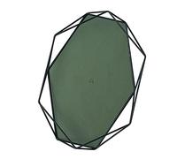 Vassoi. Contenitori decorativi for snack e dolcetti, portachiavi, portacellulari, vassoi, organizer for comodini o cassettiere.(Green)