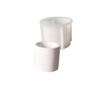 Vassoi di colata rotondi a strisce flessibili del silicone per la caratterizzazione delle scanalature decorative della muffa del calcestruzzo della resina epossidica stampi resistenti
