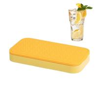 Vassoi di ghiaccio per congelatore con coperchio - Stampi in silicone flessibile Pianure impilabili | Vassoi per cubetti di ghiaccio in silicone, stampo per alimenti Stampo per congelamento