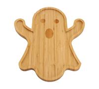 Vassoi di servizio Ghost - da pranzo Ghost 20 x 18 cm | Tavola da salumi a forma di fantasmi | Vassoi multifunzionali, vassoio decorativo in legno accattivante | Per il cibo